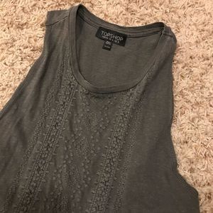 ⛔️SOLD⛔️ Topshop Gray Tank
